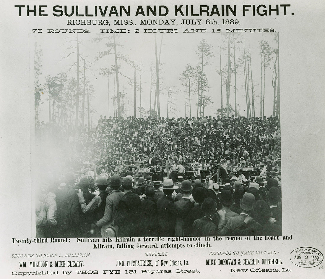 A Short History of Boxing Memorabilia