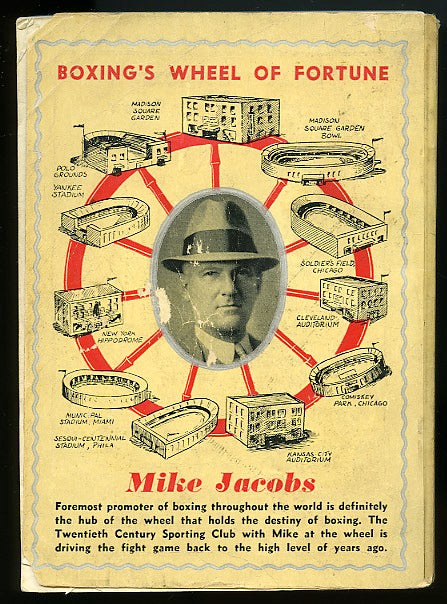 1939 Boxing News Record Illustrated Book - Joe Louis on Cover