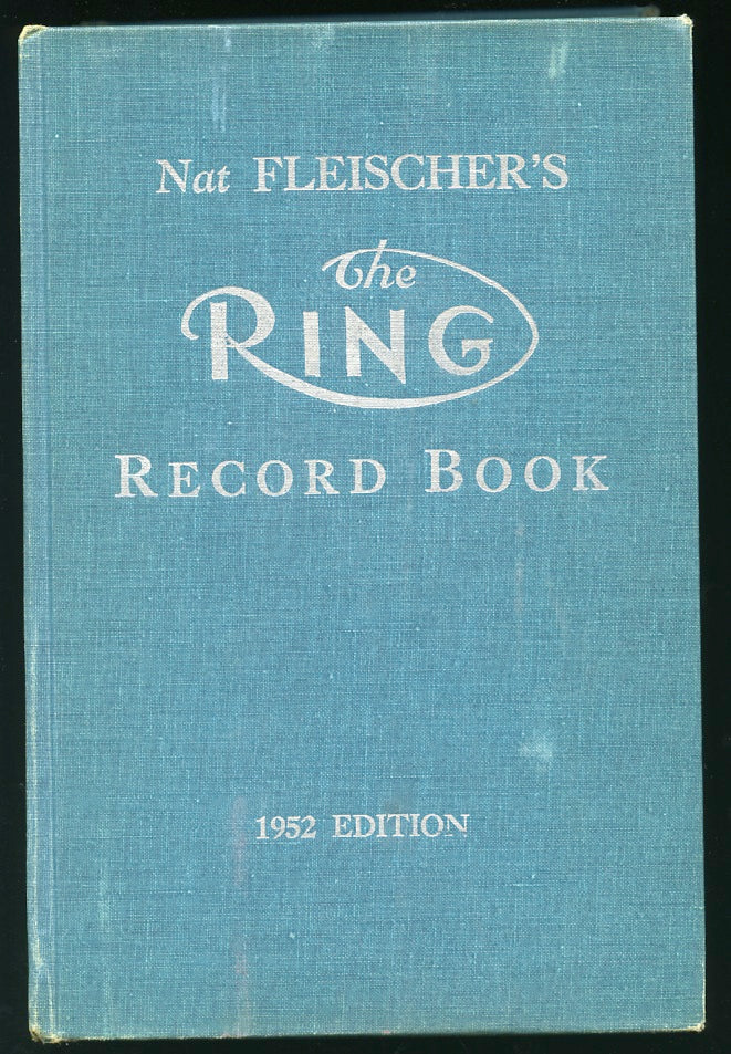 1952 Boxing THE RING RECORD BOOK Nat Fleischer SOLID CONDITION!