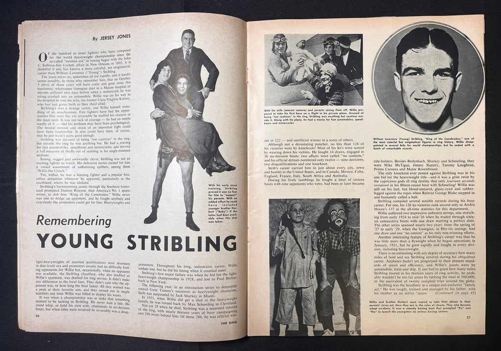 1963 September - The Ring Magazine - Muhammad Ali / Cassius Clay "Some People Talk Too Much"
