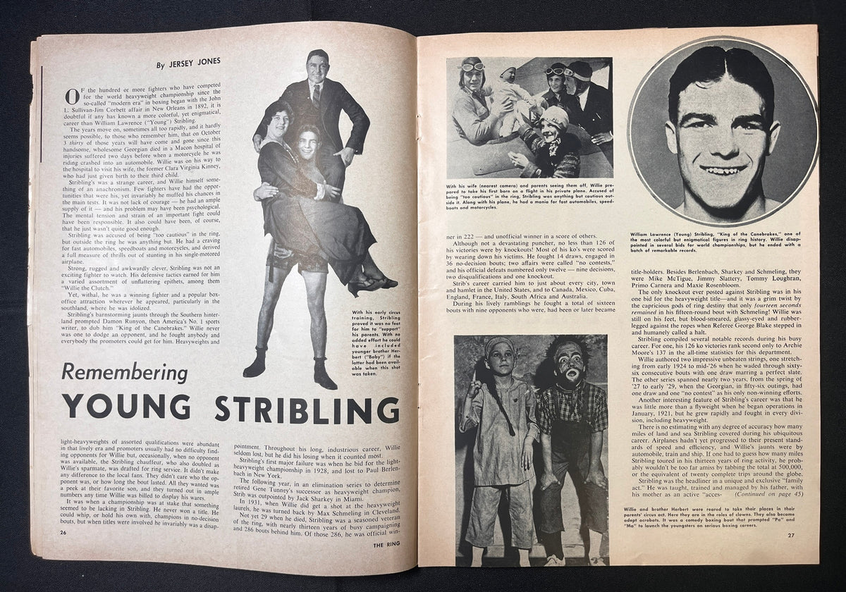 1963 September - The Ring Magazine - Muhammad Ali / Cassius Clay "Some People Talk Too Much"