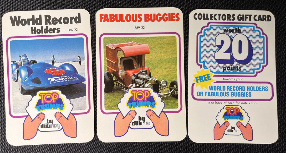 1975 Dubreq F1 RACING CARS Top-Trumps Complete Set (32+) Graham Hill, Emerson Fittipaldi, Jacky Ickx ++++