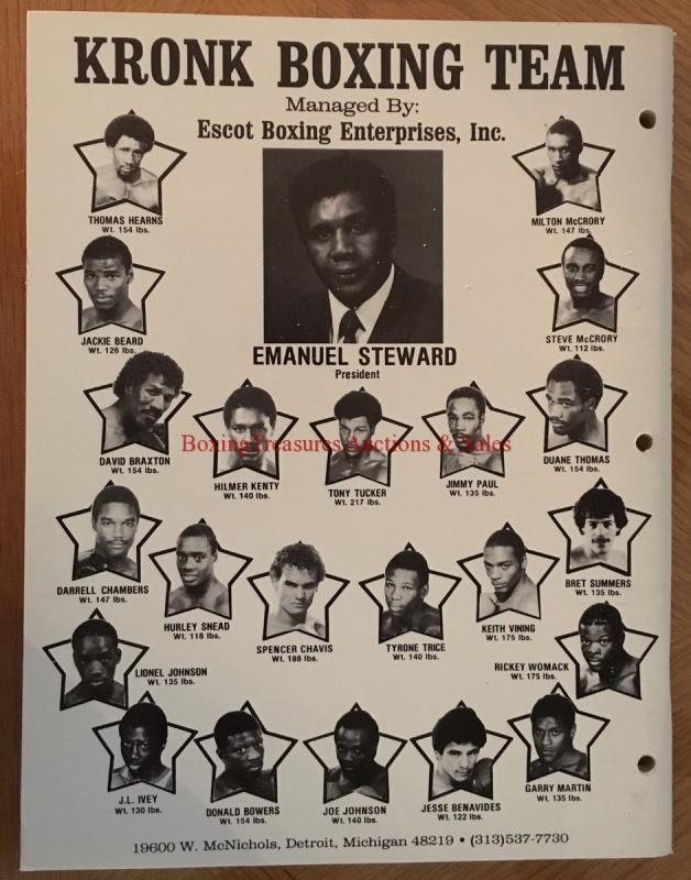 1984 COMPUTER BOXING UPDATE VOLUME 2 Record Book by Ralph Citro INDEX PICTURED