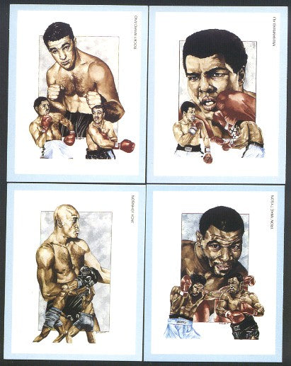 1991 "Boxing Champions" Complete Boxing Card set (20) by Victoria Gallery