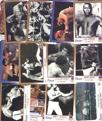 1991 Kayo Boxing Cards - Complete Set of 250 Cards