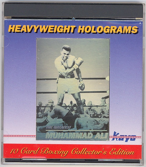 1992 Heavyweight Holograms Collector's Edition Boxing Cards by Kayo