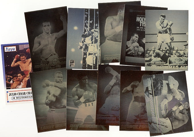 1992 Heavyweight Holograms Collector's Edition Boxing Cards by Kayo