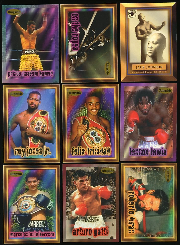1996 RINGSIDE BOXING CARDS Unopened Box (24 Packs) FELIX TRINIDAD, MARCO ANTONIO BARRERA, PRINCE NASEEM HAMED Rookie Cards