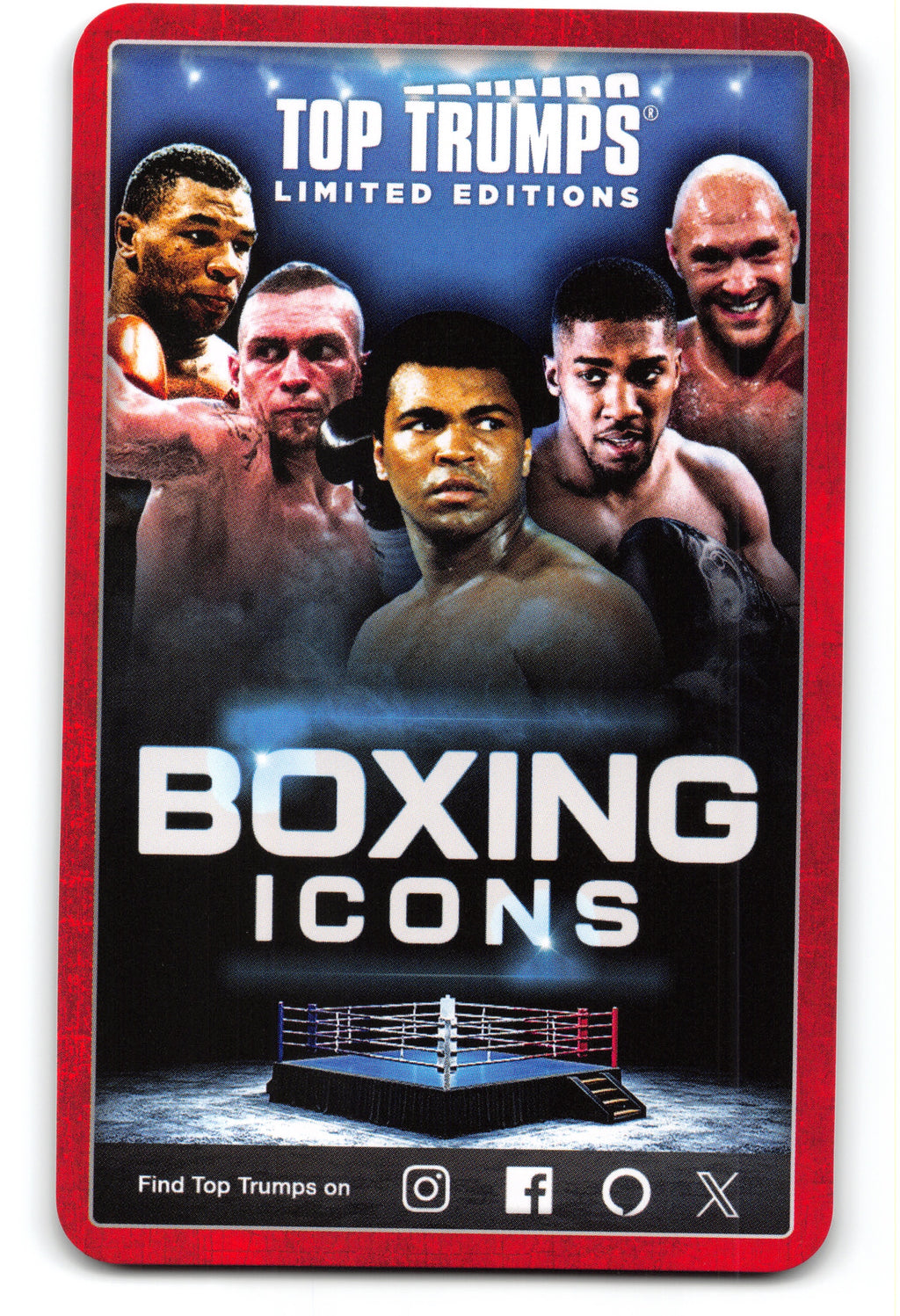 ANTHONY JOSHUA 2024 Top Trumps Boxing Card BOXING ICONS "AJ"