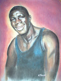 Kid Norfolk - Original 18x24 Boxing Color Artwork by Bob Carson