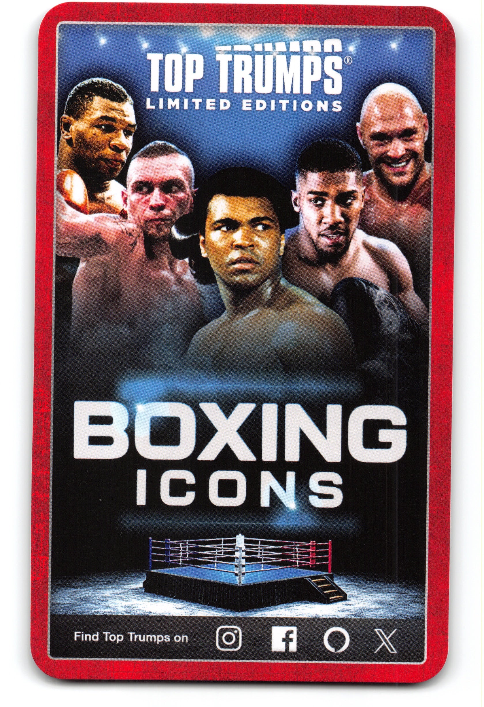 FRANK BRUNO 2024 Top Trumps Boxing Card BOXING ICONS "True Brit"
