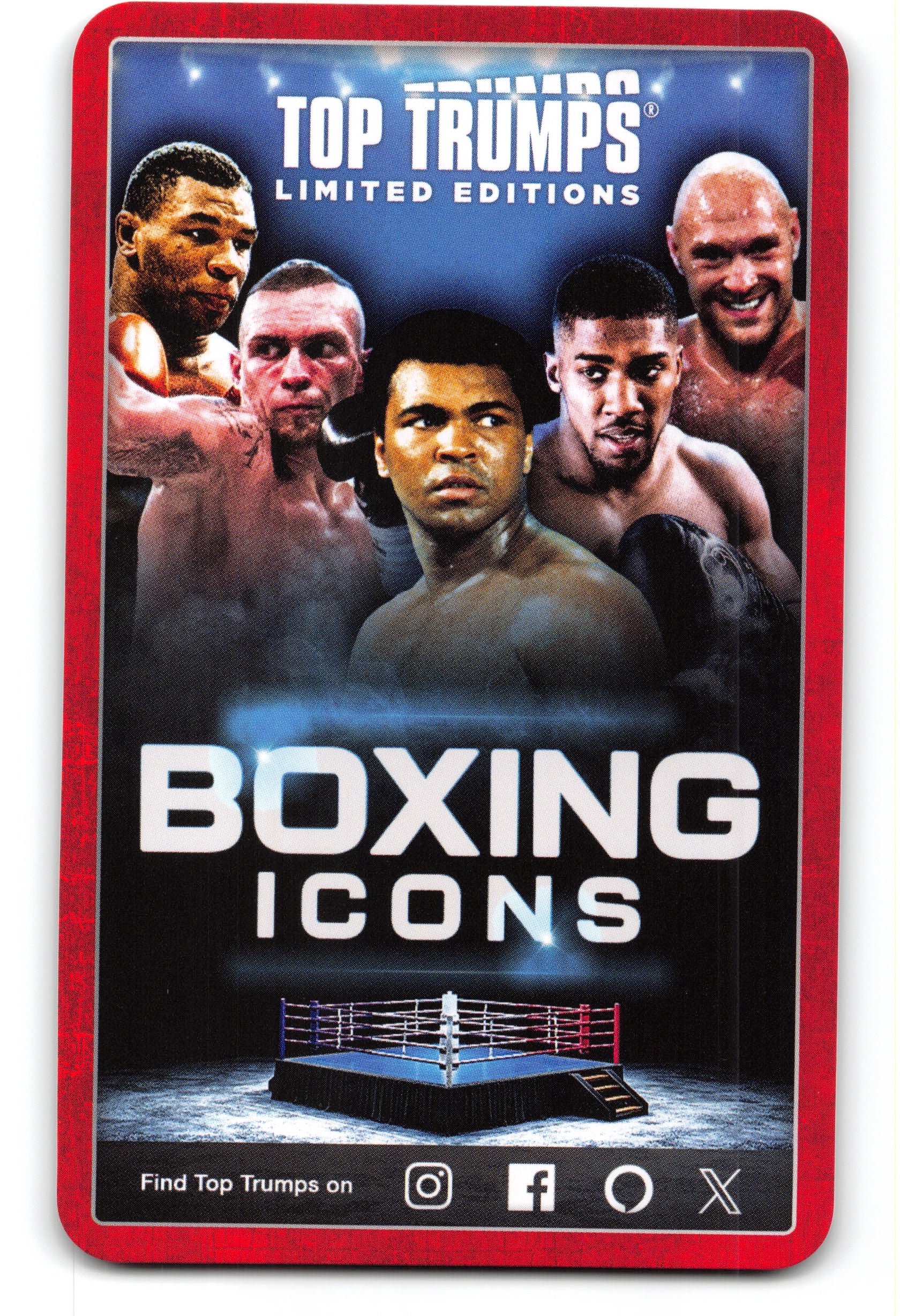 GENE TUNNEY 2024 Top Trumps Boxing Card BOXING ICONS "The Fighting Marine"