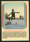 1978 Donruss BRUCE LOGAN All-Pro Skateboard Trading Card GUTTER JUMPING #13 (NM)