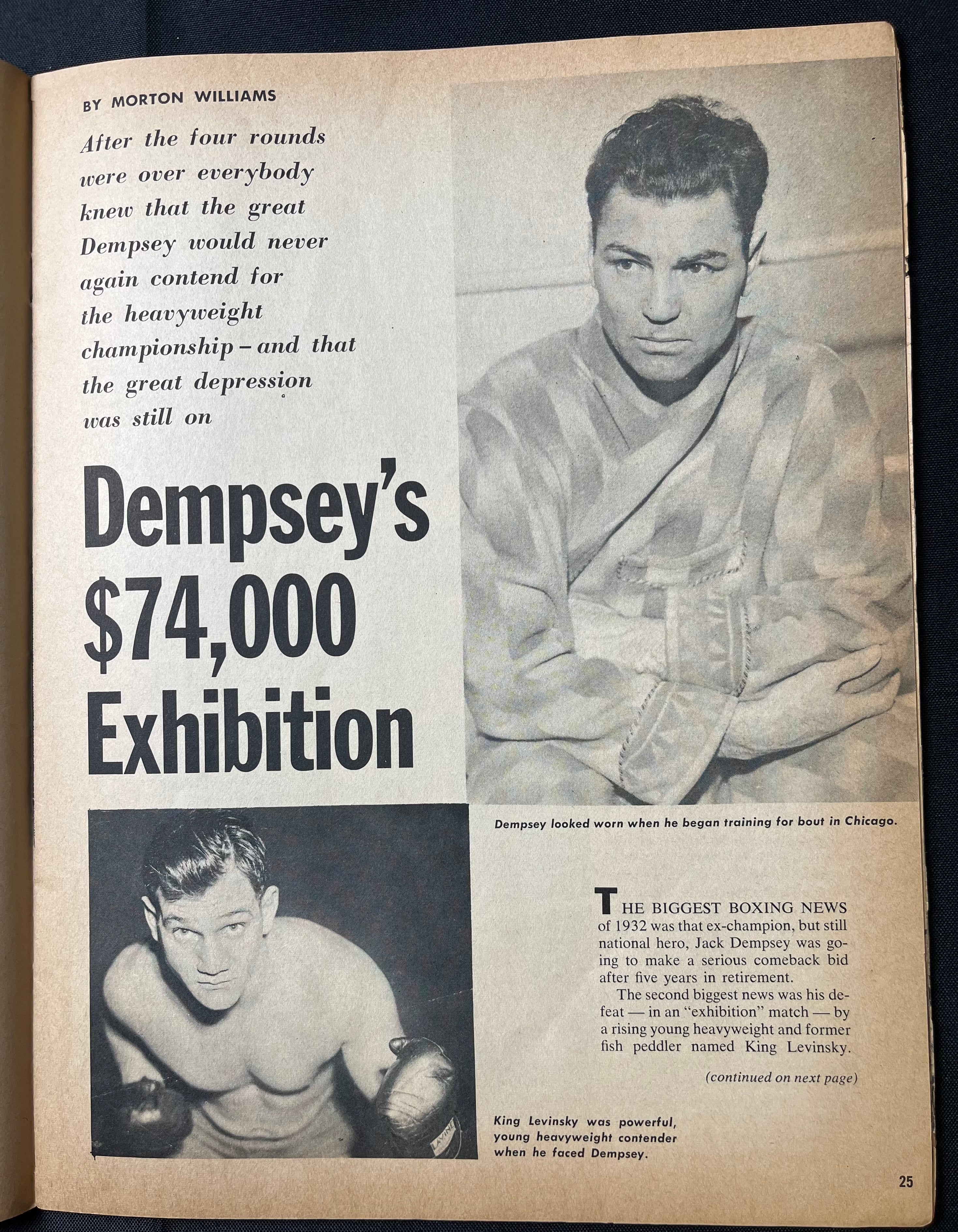 1960 December - Boxing Illustrated - Archie Moore on Cover, early Cassius Clay/Muhammad Ali feature article