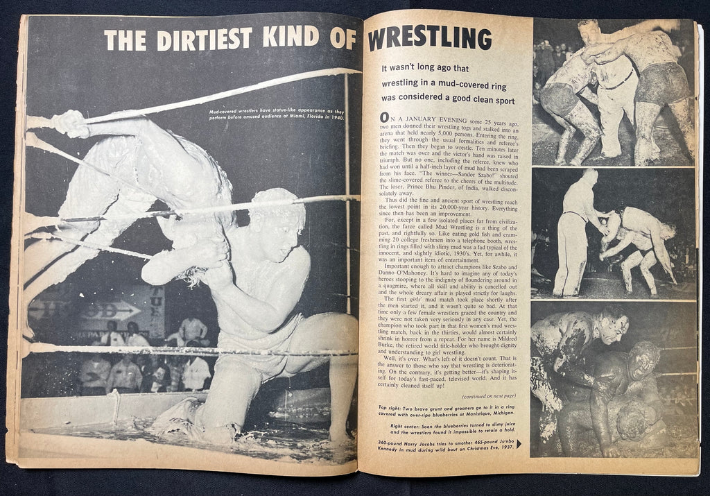 1960 December - Boxing Illustrated - Archie Moore on Cover, early Cassius Clay/Muhammad Ali feature article