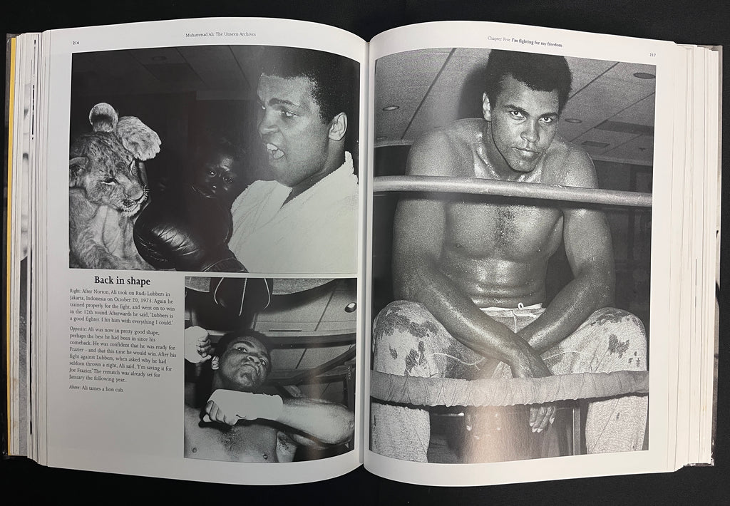 Muhammad Ali : The Unseen Archives by William Strathmore - 2001 Edition Boxing Book (Illustrated Hardcover) - Hundreds of Images from the Daily Mail (UK)