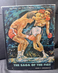 The Saga Of The Fist by John Grombach - 1977 Edition Boxing Book (Hardcover with Dustjacket) - "The 9000 Year Story of Boxing in Text and Pictures"