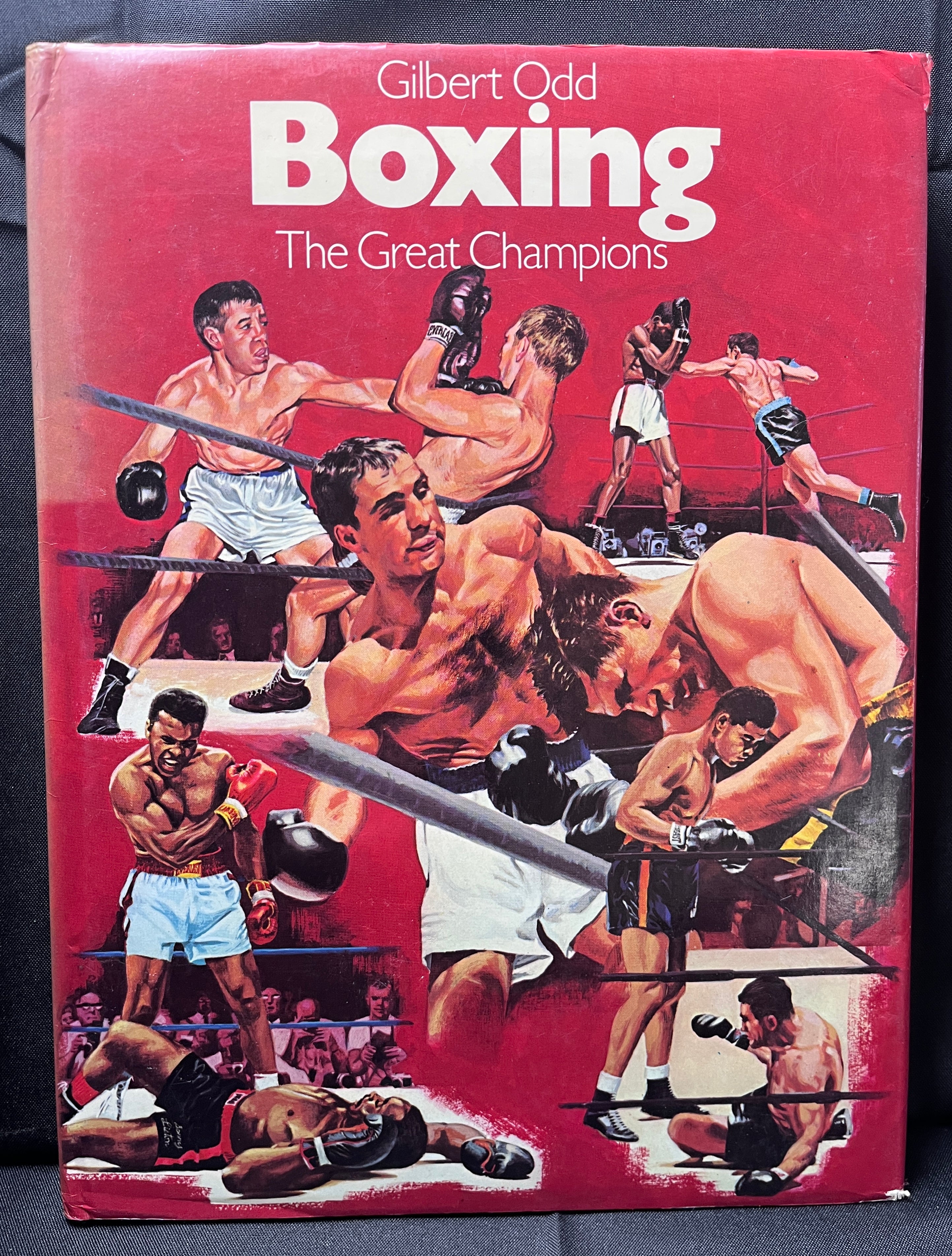 The Encyclopedia Of Boxing by Gilbert Odd - 1974 Edition Boxing Book (Hardcover w/Dustjacket) Hamlyn Publishing