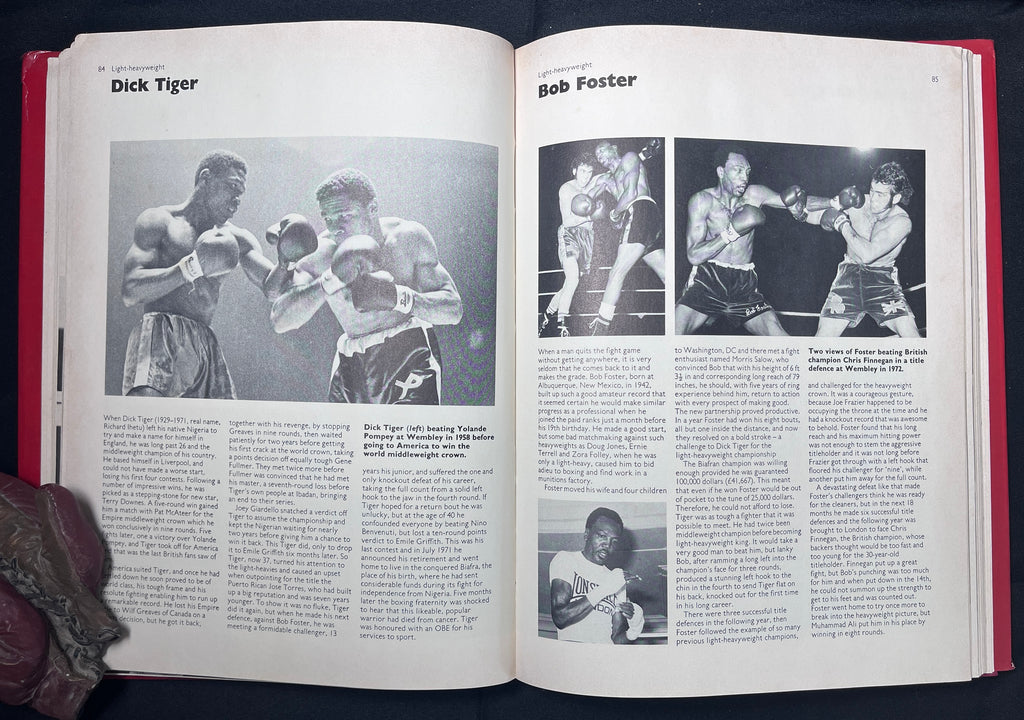 The Encyclopedia Of Boxing by Gilbert Odd - 1974 Edition Boxing Book (Hardcover w/Dustjacket) Hamlyn Publishing