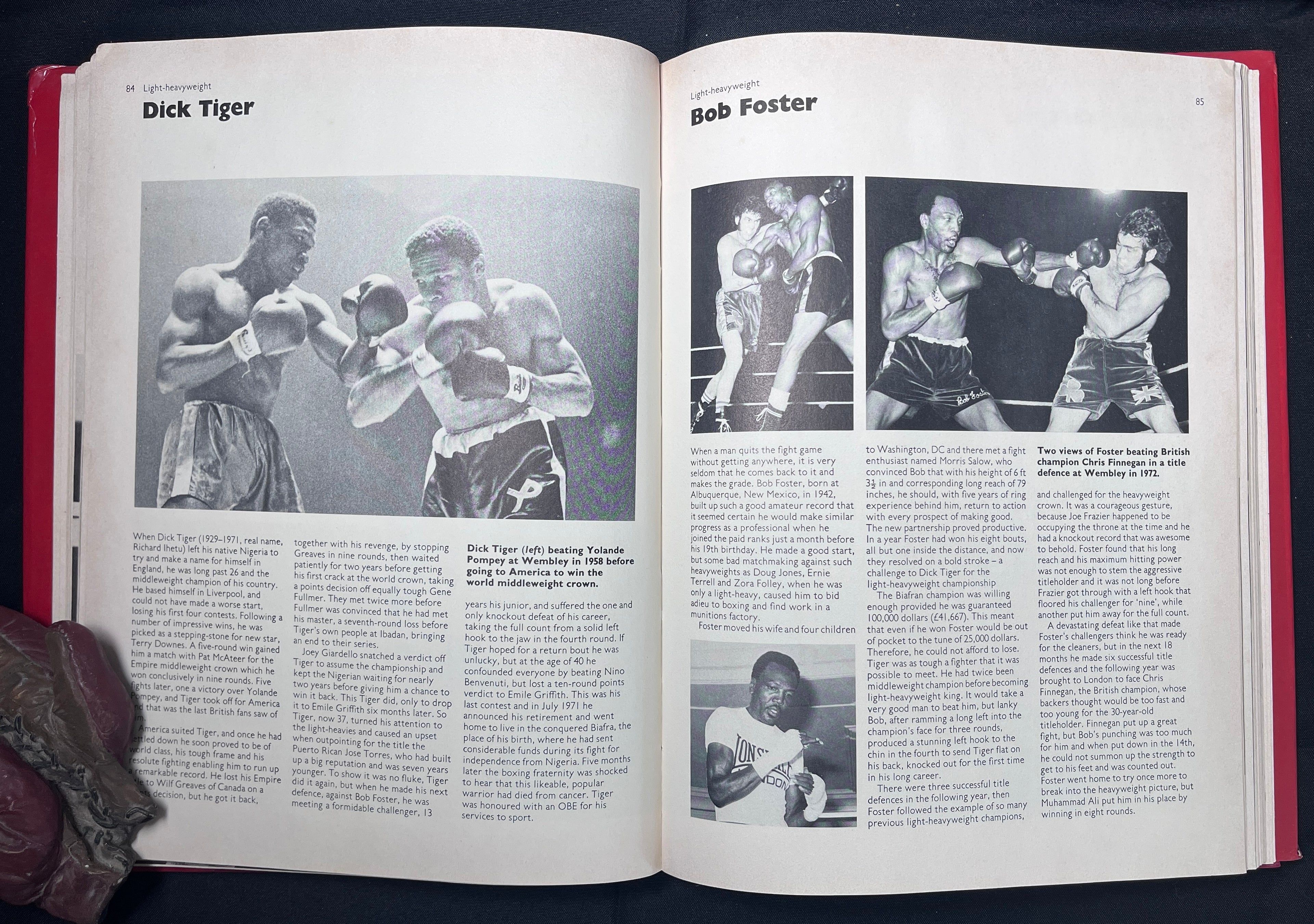The Encyclopedia Of Boxing by Gilbert Odd - 1974 Edition Boxing Book (Hardcover w/Dustjacket) Hamlyn Publishing