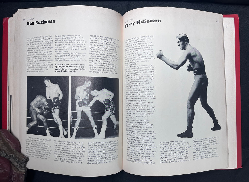 The Encyclopedia Of Boxing by Gilbert Odd - 1974 Edition Boxing Book (Hardcover w/Dustjacket) Hamlyn Publishing