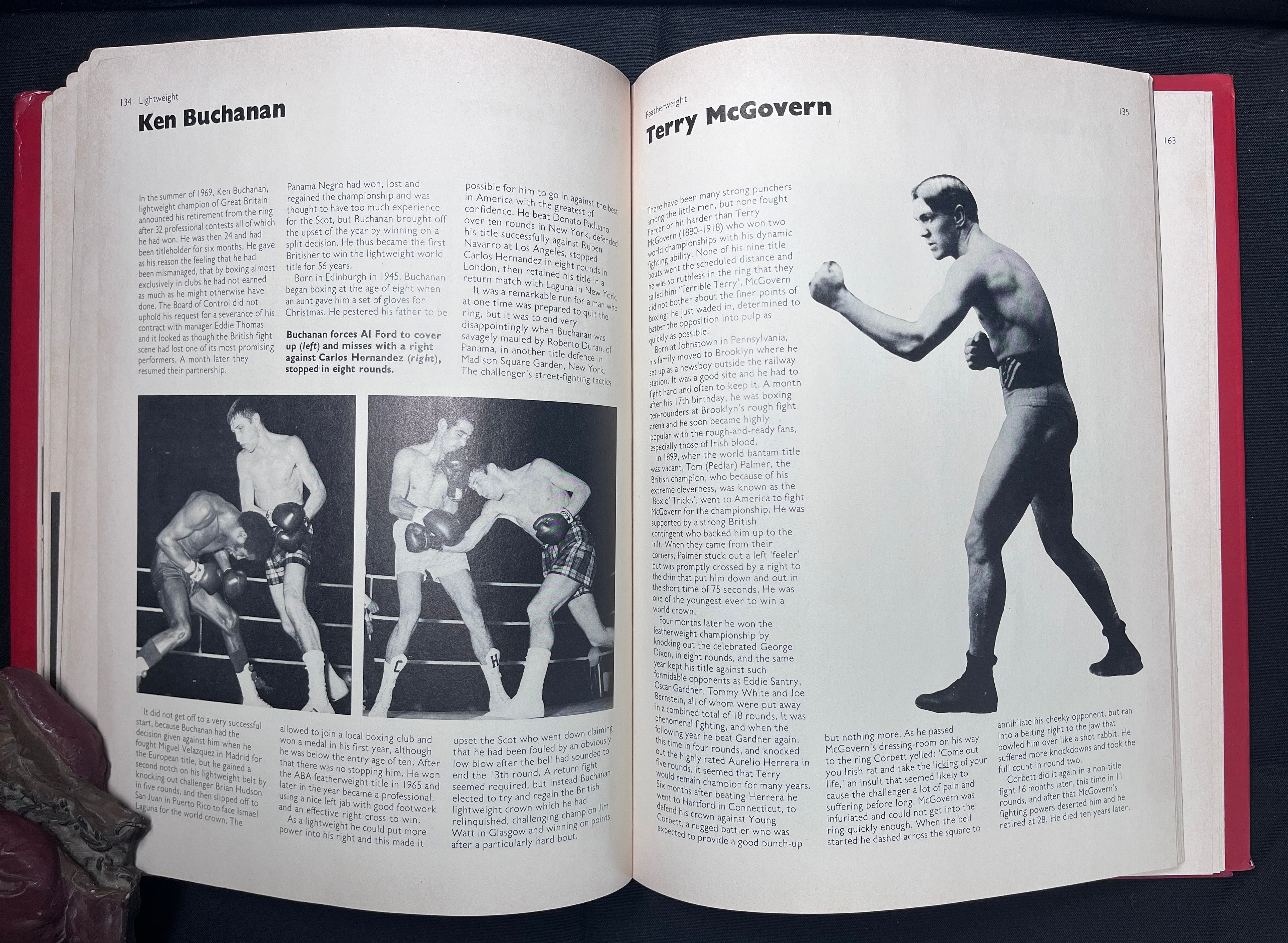 The Encyclopedia Of Boxing by Gilbert Odd - 1974 Edition Boxing Book (Hardcover w/Dustjacket) Hamlyn Publishing