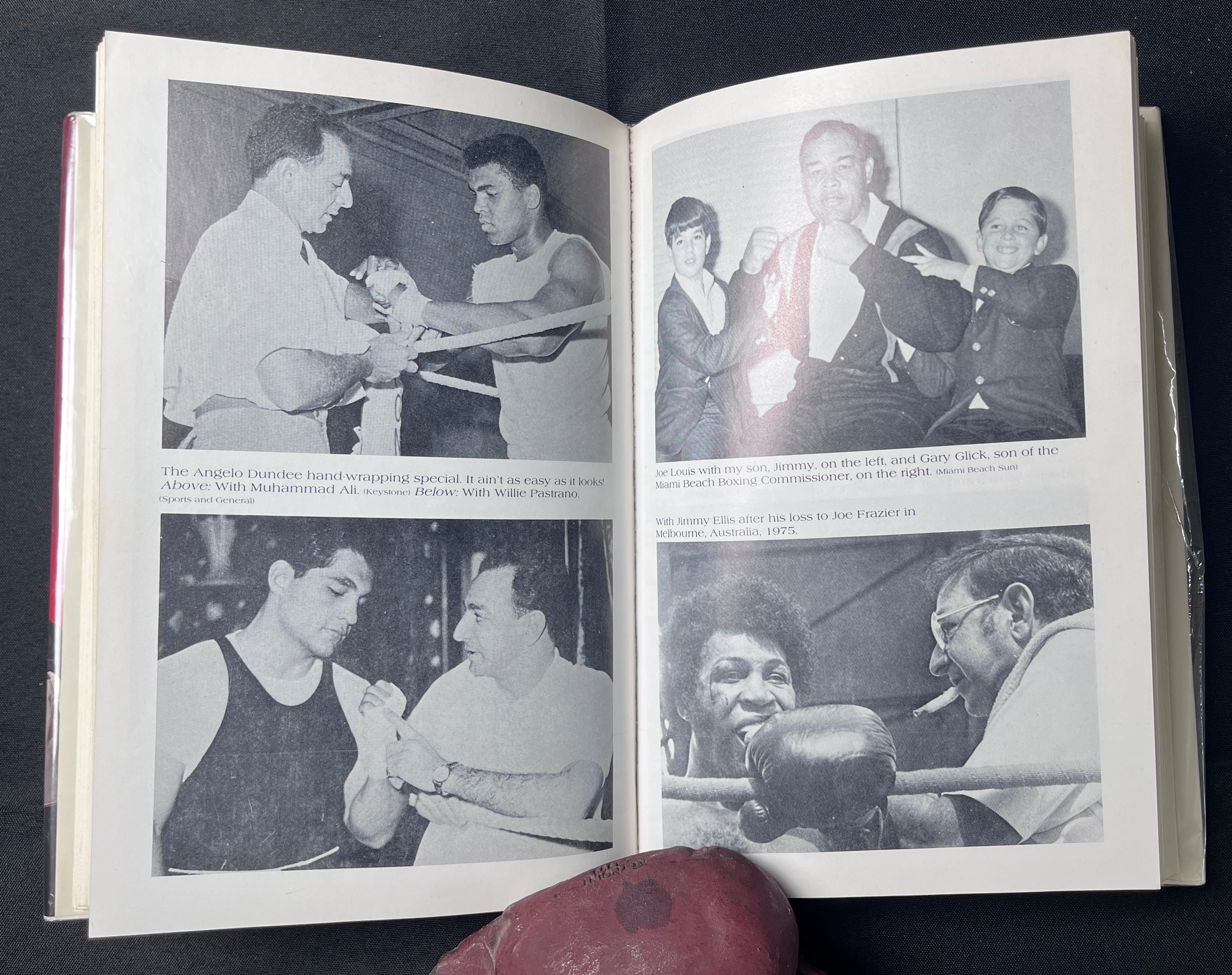 I Only Talk Winning by Angelo Dundee w/Mike Winters - 1985 Edition Boxing Book (Hardcover w/Dustjacket) Foreword by Howard Cosell