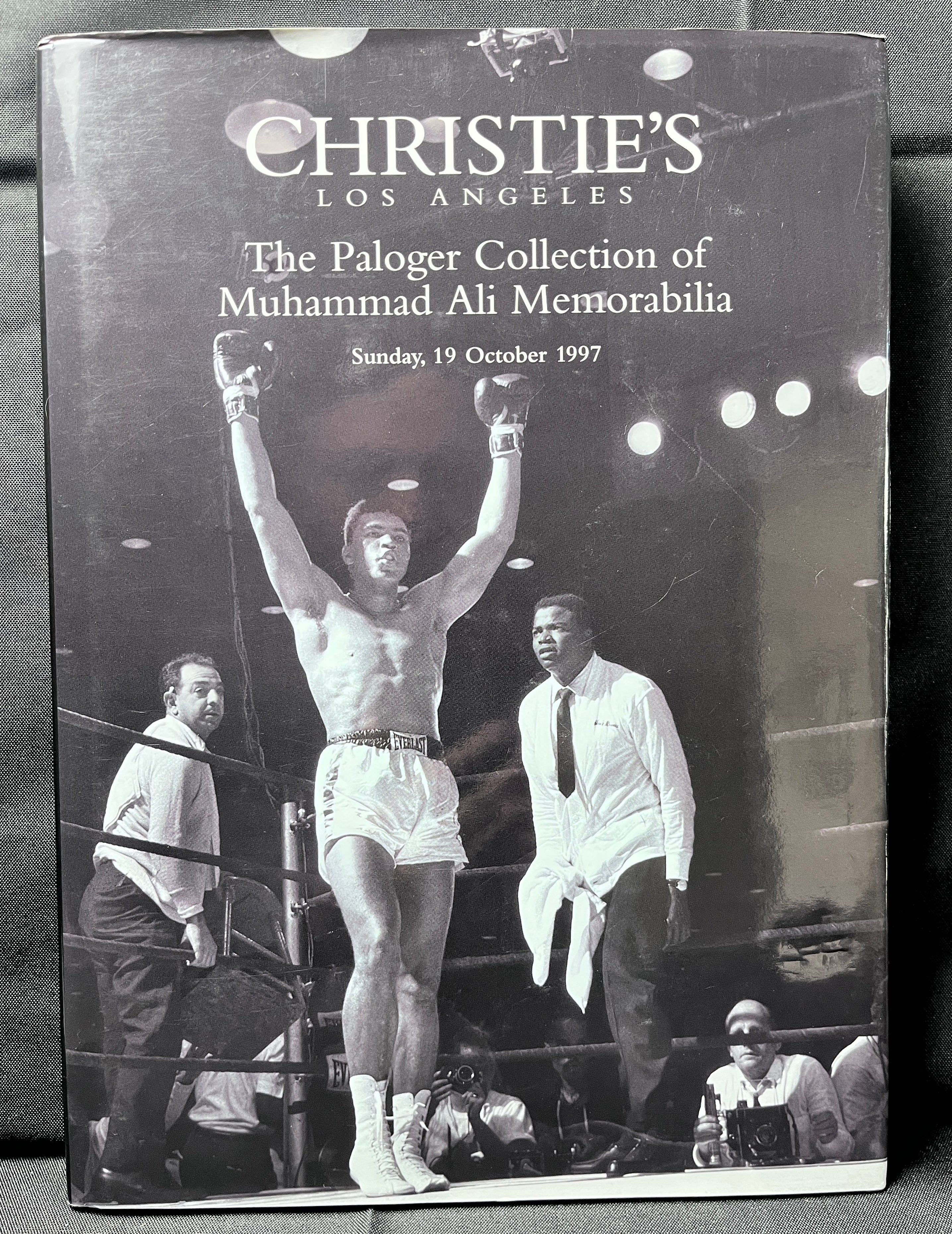 Muhammad Ali : The Paloger Collection - 1997 Christies Memorabilia Auction Catalog (Rarer Hardcover w/ Dustjacket version)