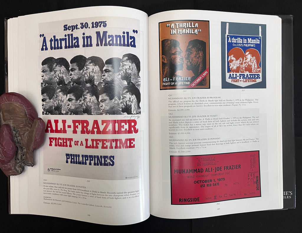 Muhammad Ali : The Paloger Collection - 1997 Christies Memorabilia Auction Catalog (Rarer Hardcover w/ Dustjacket version)