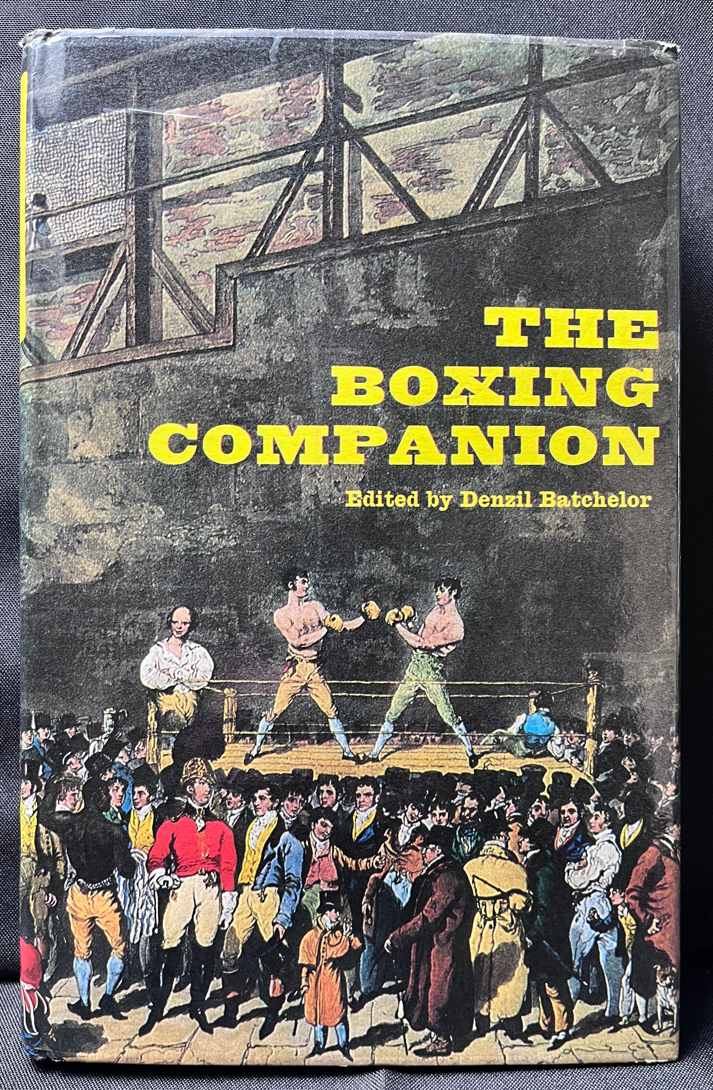 The Boxing Companion by Denzil Batchelor - 1964 1st Edition Boxing Book (Hardcover w/Dustjacket)