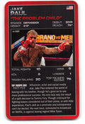 JAKE PAUL 2024 Top Trumps Boxing Card BOXING ICONS "The Problem Child"