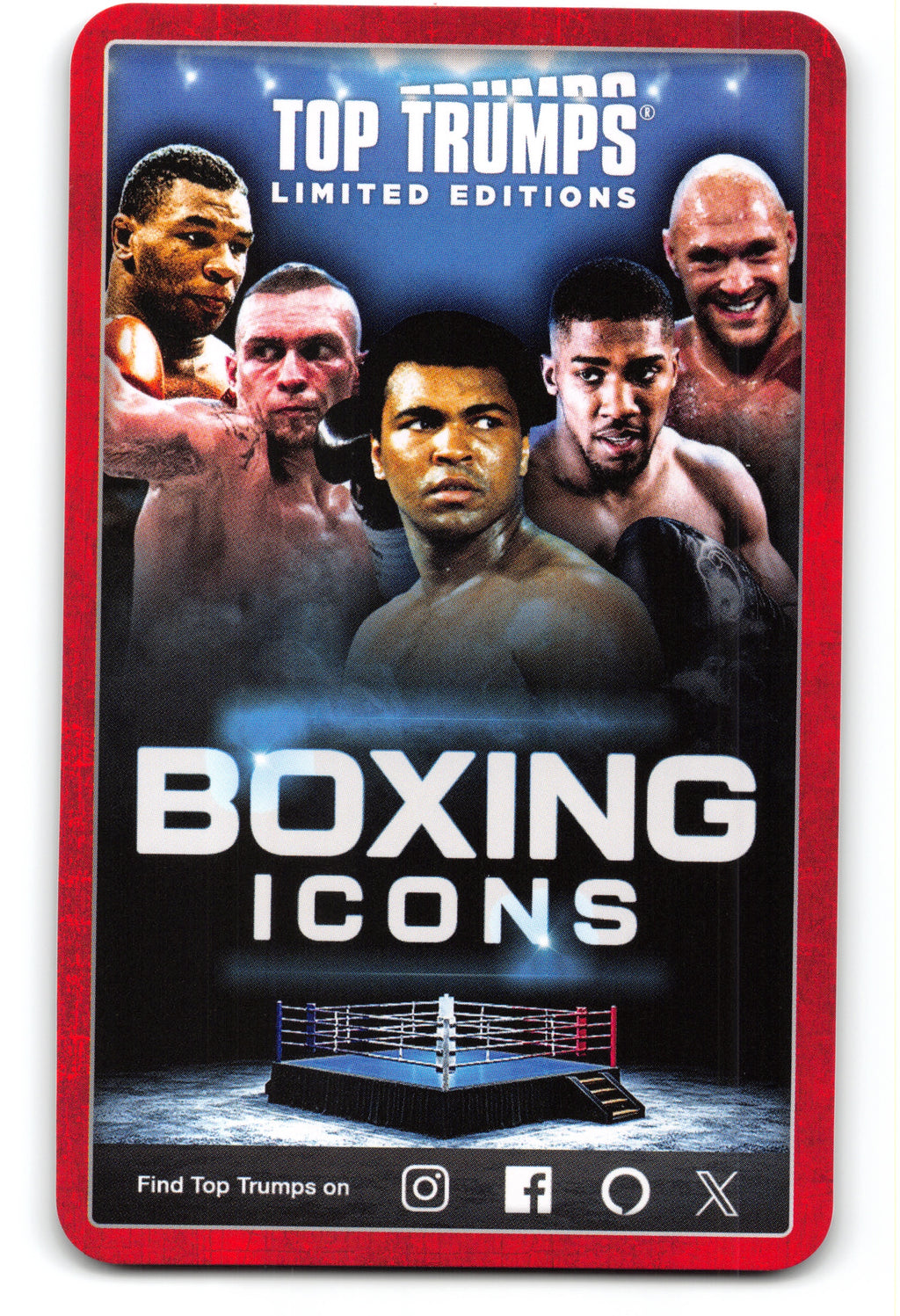 JAKE PAUL 2024 Top Trumps Boxing Card BOXING ICONS "The Problem Child"