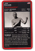 JOE GANS 2024 Top Trumps Boxing Card BOXING ICONS "Old Master"