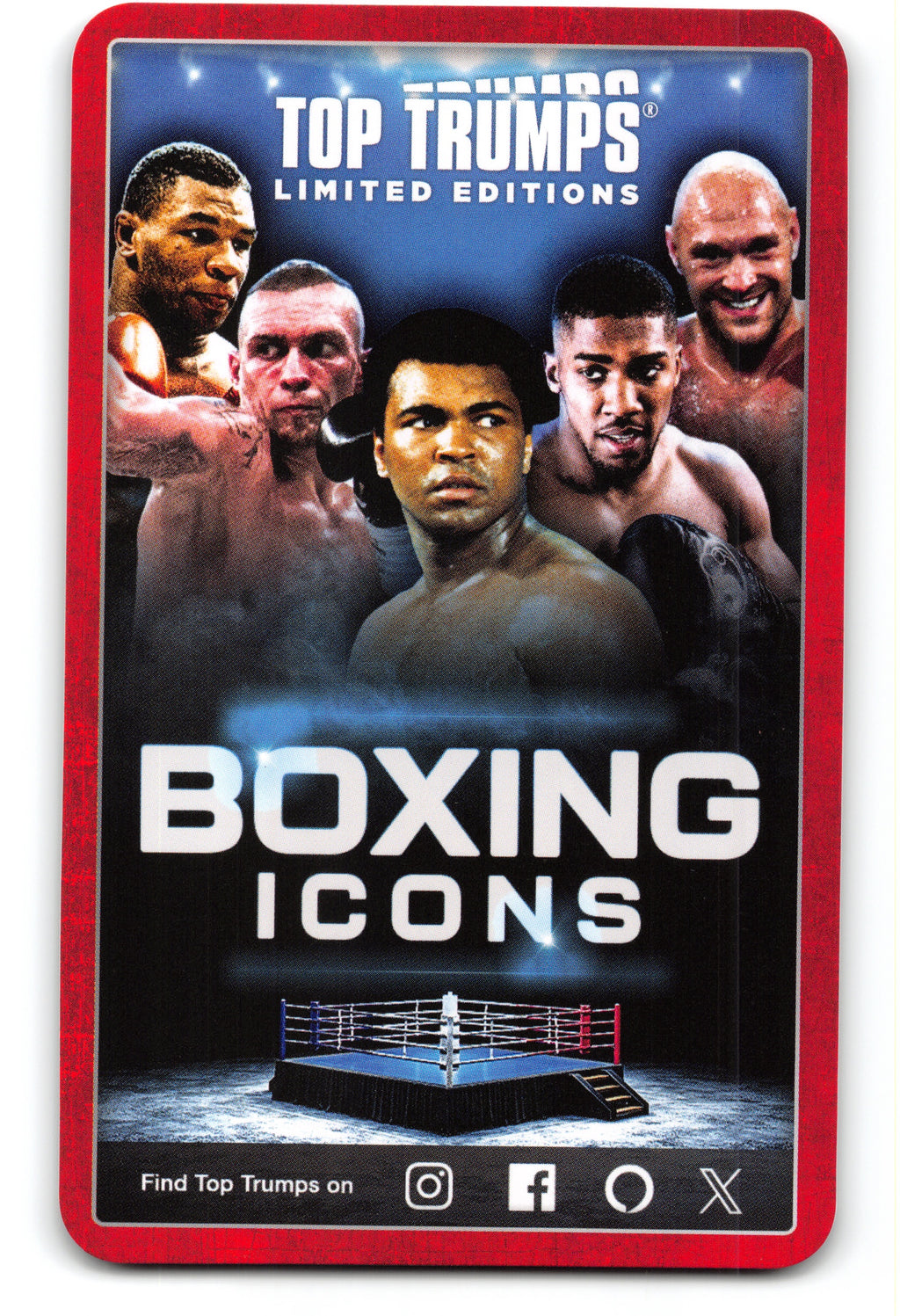 JOE GANS 2024 Top Trumps Boxing Card BOXING ICONS "Old Master"