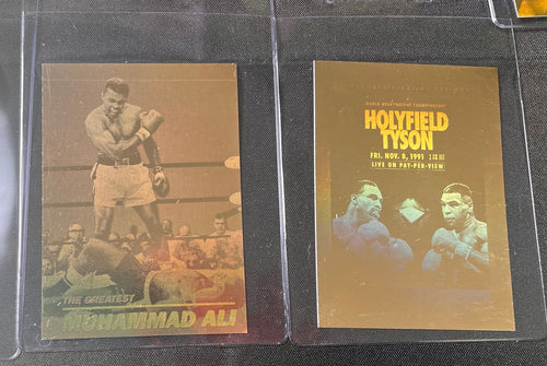 1992 Kayo Heavyweight Holograms Complete Set (10) + Rocky Marciano Prototype Card MIKE TYSON, MUHAMMAD ALI +++