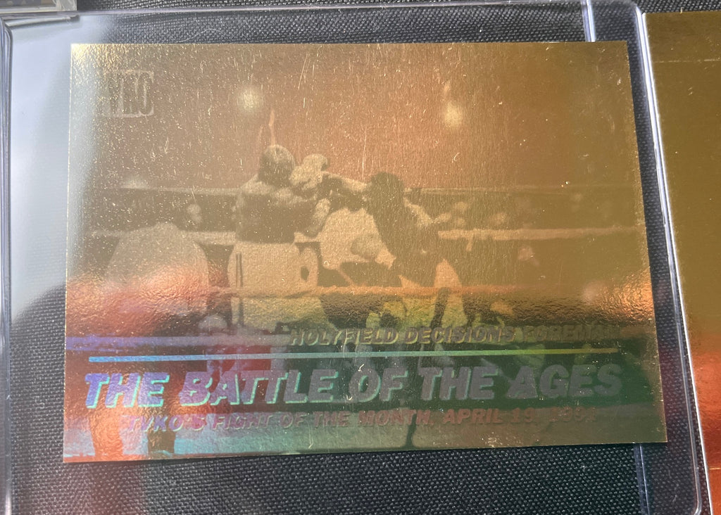1992 Kayo Heavyweight Holograms Complete Set (10) + Rocky Marciano Prototype Card MIKE TYSON, MUHAMMAD ALI +++