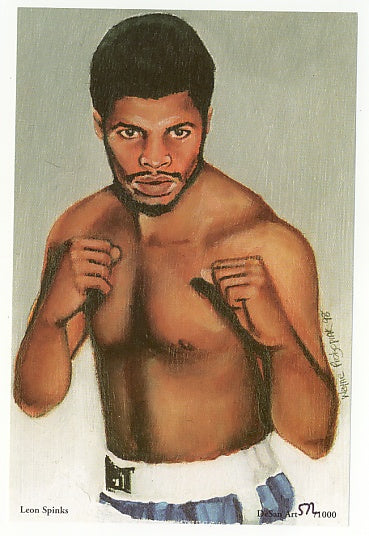 1998 DeSan Boxing Limited Edition Postcard Sized Art Card Set (8) - Arturo Gatti, Aaron Pryor, Alexis Arguello +++