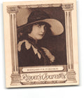 1923 MARGARITA FISCHER Ringer's Cigarettes CINEMA STARS (Large) Tobacco Card
