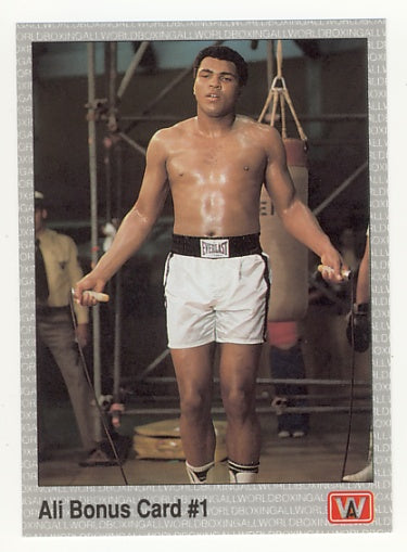 All World AW Boxing Cards - Complete 1991 Factory Issued Box Set of 149 Cards