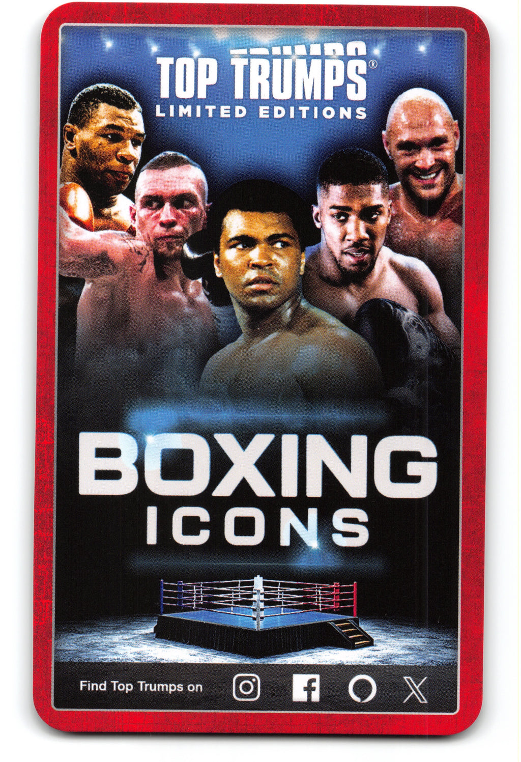NAOYA INOUE 2024 Top Trumps Boxing Card BOXING ICONS "The Monster"