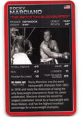 ROCKY MARCIANO 2024 Top Trumps Boxing Card BOXING ICONS "Brockton Blockbuster"