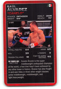 SAUL CANELO ALVAREZ 2024 Top Trumps Boxing Card BOXING ICONS "Canelo"