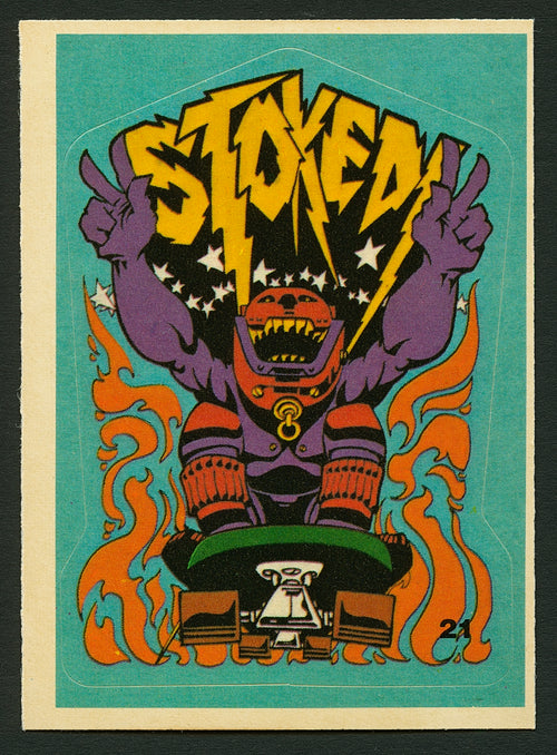 1978 Donruss STEVE SHERMAN All-Pro Skateboard Trading Card STOKED #21