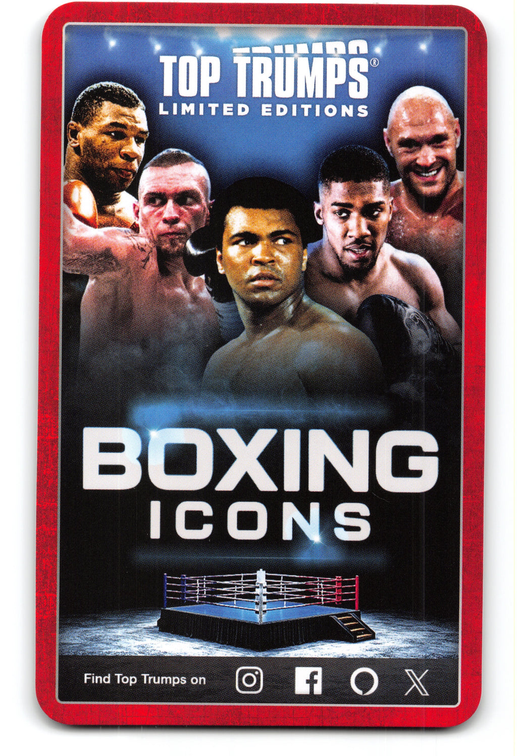 SUGAR RAY ROBINSON 2024 Top Trumps Boxing Card BOXING ICONS