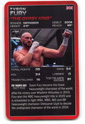 TYSON FURY 2024 Top Trumps Boxing Card BOXING ICONS "The Gypsy King"
