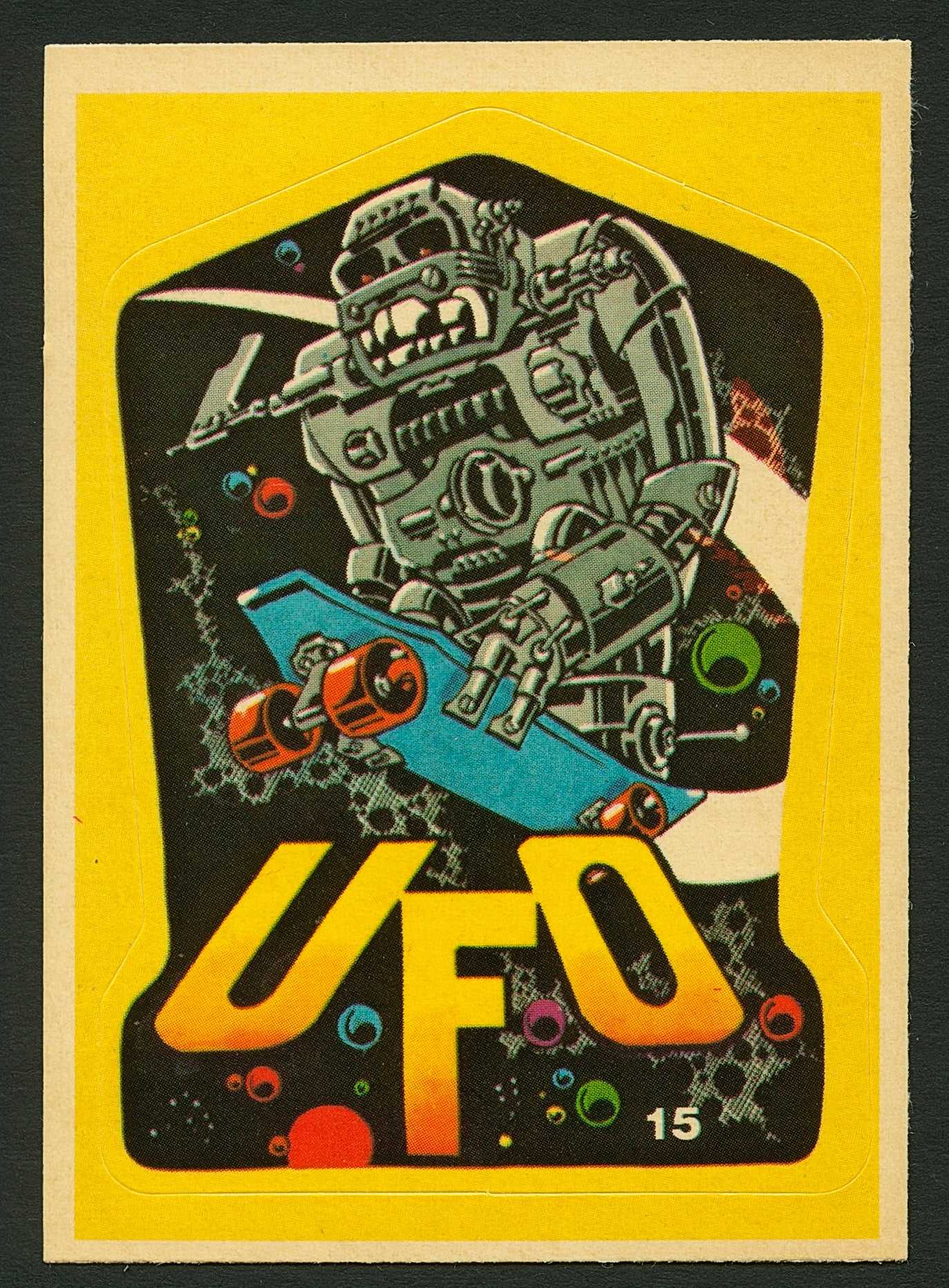1978 Donruss CHARLIE RANSOM All-Pro Skateboard Trading Card UFO