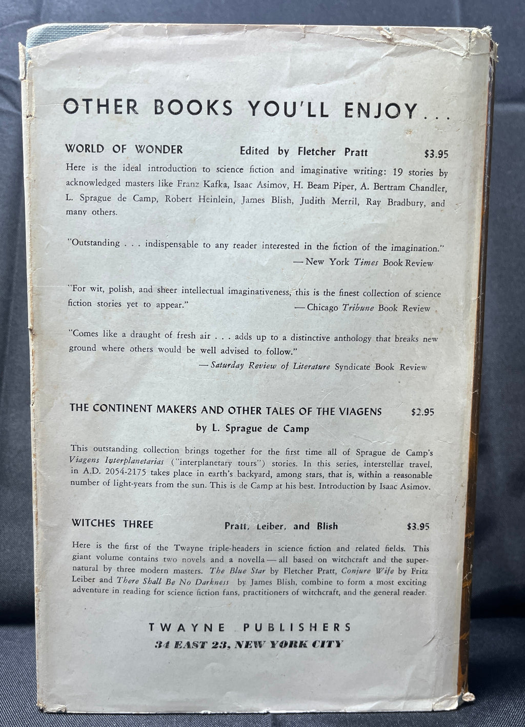 The World's Greatest Boxing Stories Edited by Harold U. Ribalow - 1952 Edition Boxing Book (Hardcover w/Dustjacket)