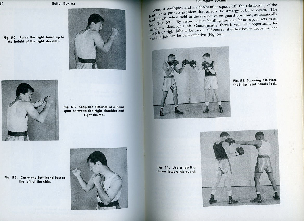 Better Boxing - 1959 Instructional Boxing Book by Eddie LaFond and Julie Menendez