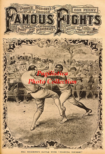 Bill Richmond vs. Fighting Youssop - 11x17 Boxing Photographic Print