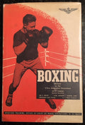 1950 Revised Edition Boxing Instructional Book by The United States Naval Institute RARER!